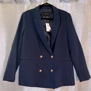 Banana Republic Factory Navy Blazer NWT